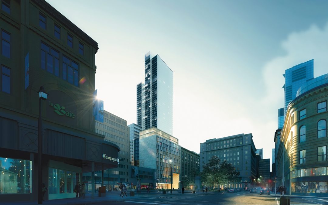 BRIVIA GROUP TO BUILD MONTREAL’S TALLEST RESIDENTIAL TOWER IN PHILLIPS SQUARE