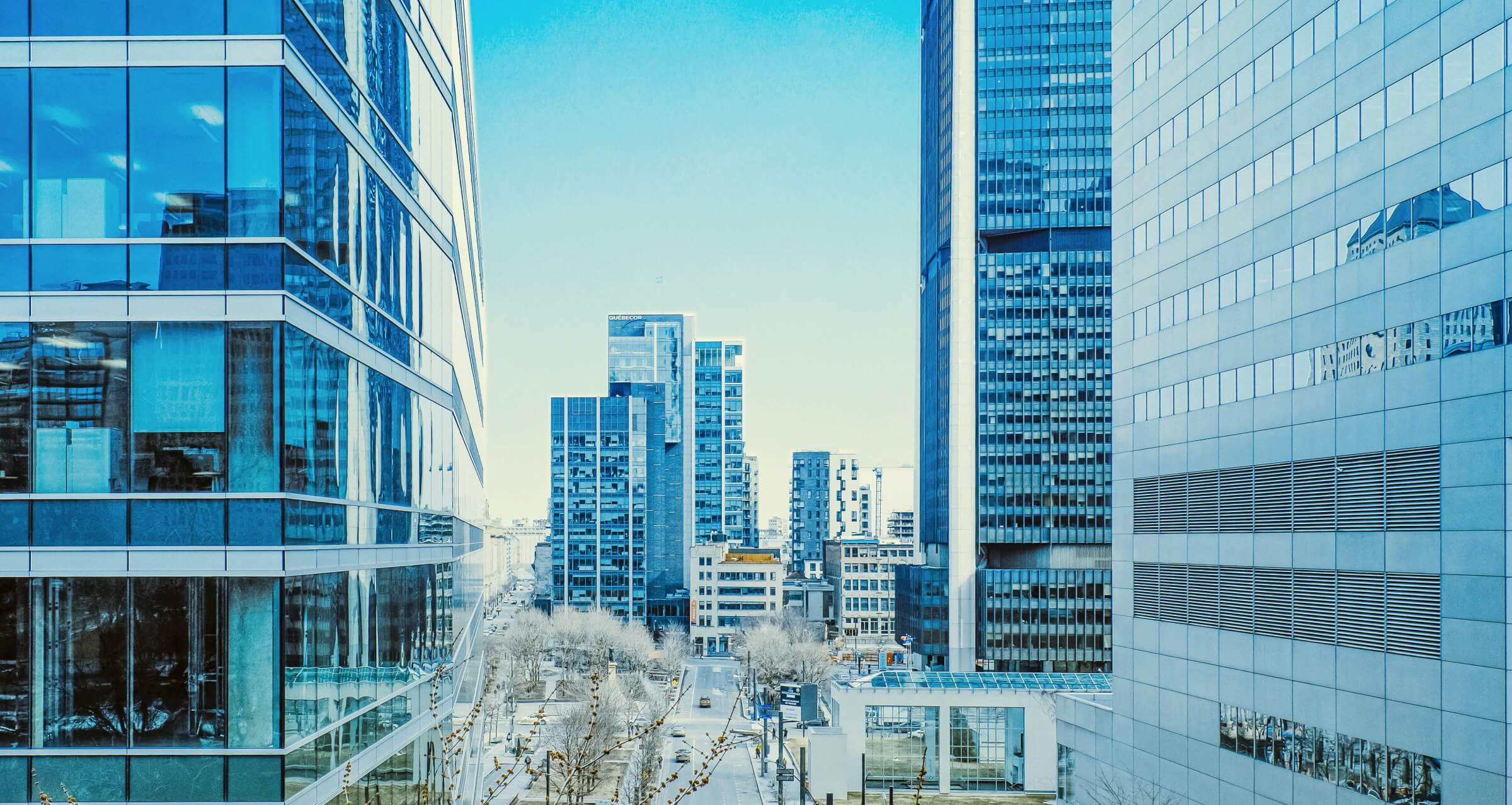 Montreal Condos downtown time lapse